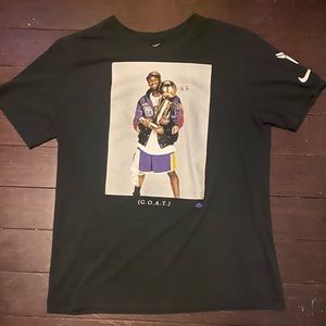 G.O.A.T. Nike mamba Kobe Bryant retirement shirt rare